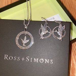 Ross Simons hummingbird set